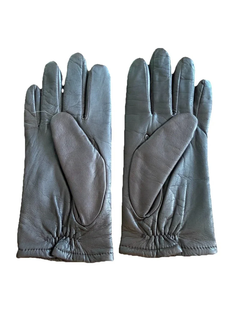 Fownes Vintage Leather Dress Gloves Women’s Classic Brown Size 8